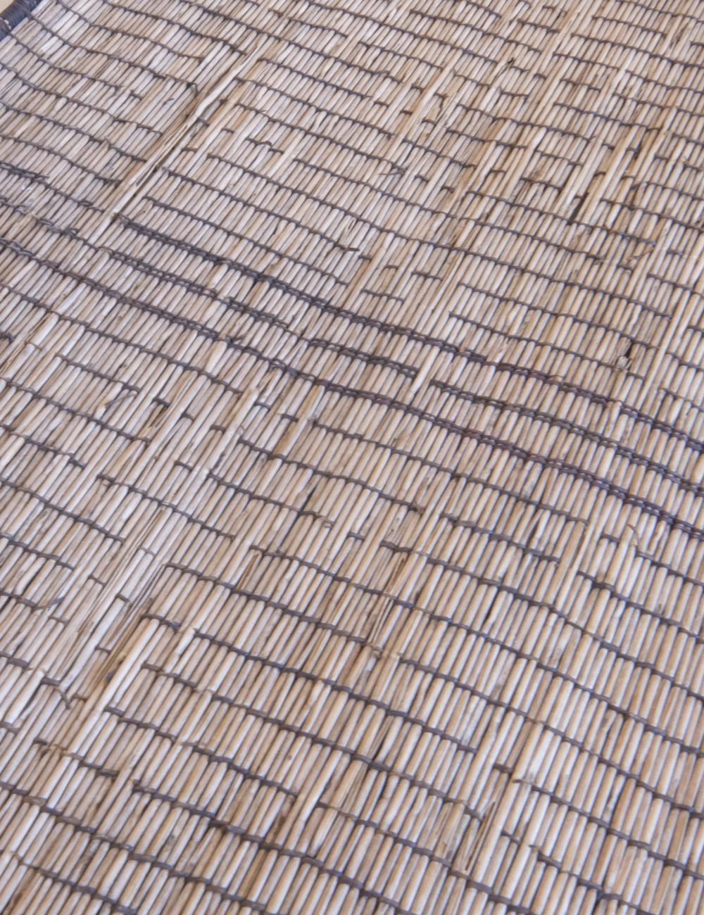 Square Tuareg Mat Rug 6.11 x 7 ft / 213 x 214 cm - Surcoma