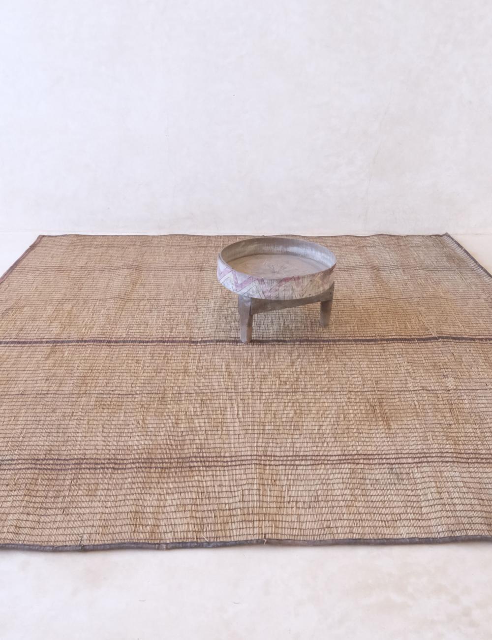 Square Tuareg Mat Rug 6.11 x 7 ft / 213 x 214 cm - Surcoma
