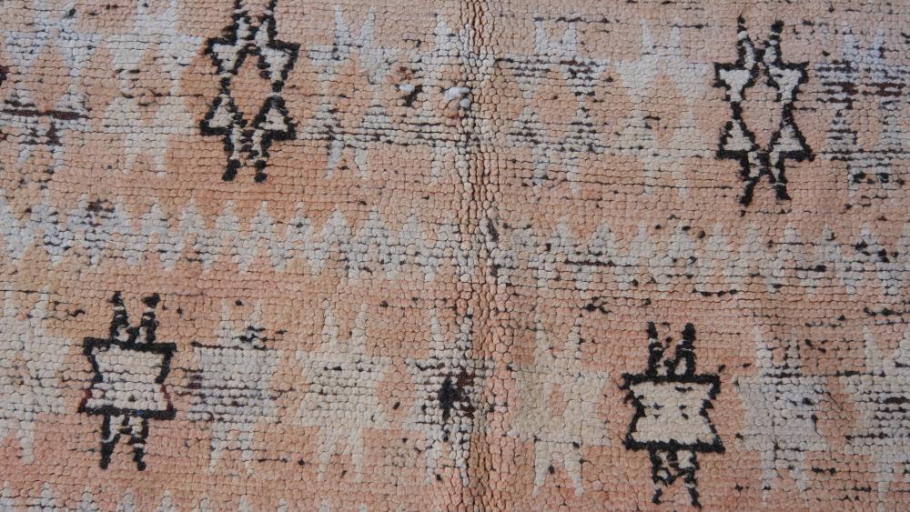 Moroccan Terracotta Wool Rug 8.3 x 5.8 ft / 253 x 178 cm - Surcoma