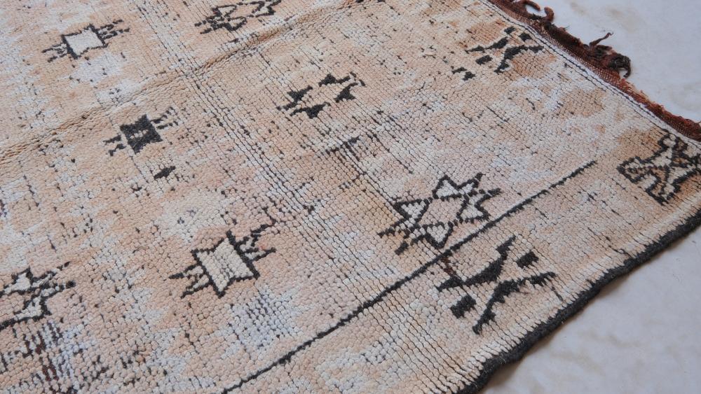 Moroccan Terracotta Wool Rug 8.3 x 5.8 ft / 253 x 178 cm - Surcoma