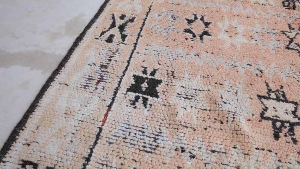 Moroccan Terracotta Wool Rug 8.3 x 5.8 ft / 253 x 178 cm - Surcoma