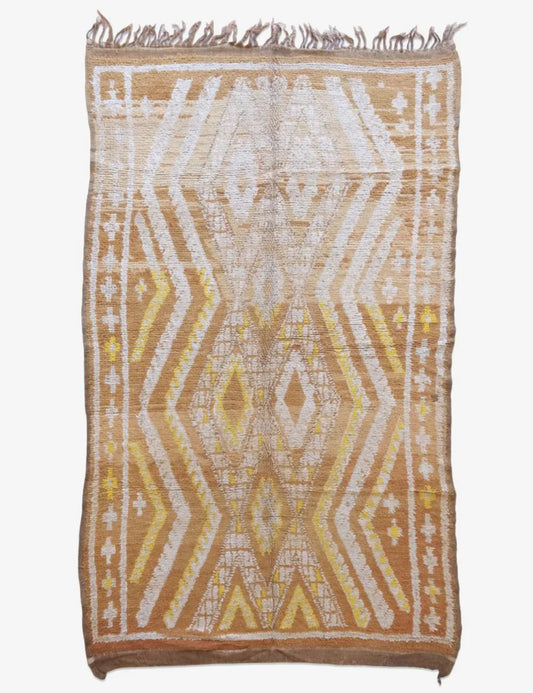 Terracotta Moroccan Wool Rug 10.6 x 6.2 ft / 324 x 190 cm - Surcoma