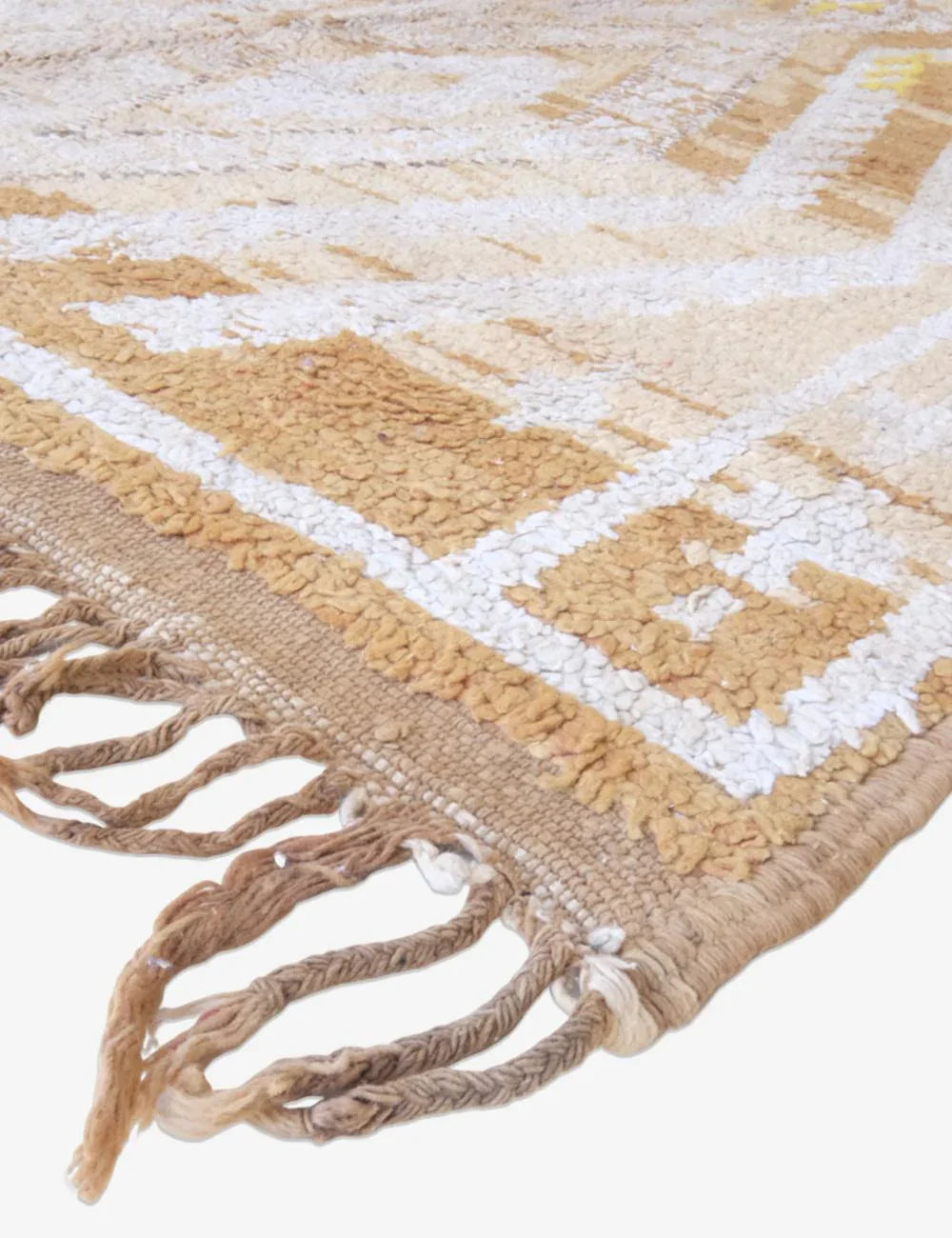 Terracotta Moroccan Wool Rug 10.6 x 6.2 ft / 324 x 190 cm - Surcoma