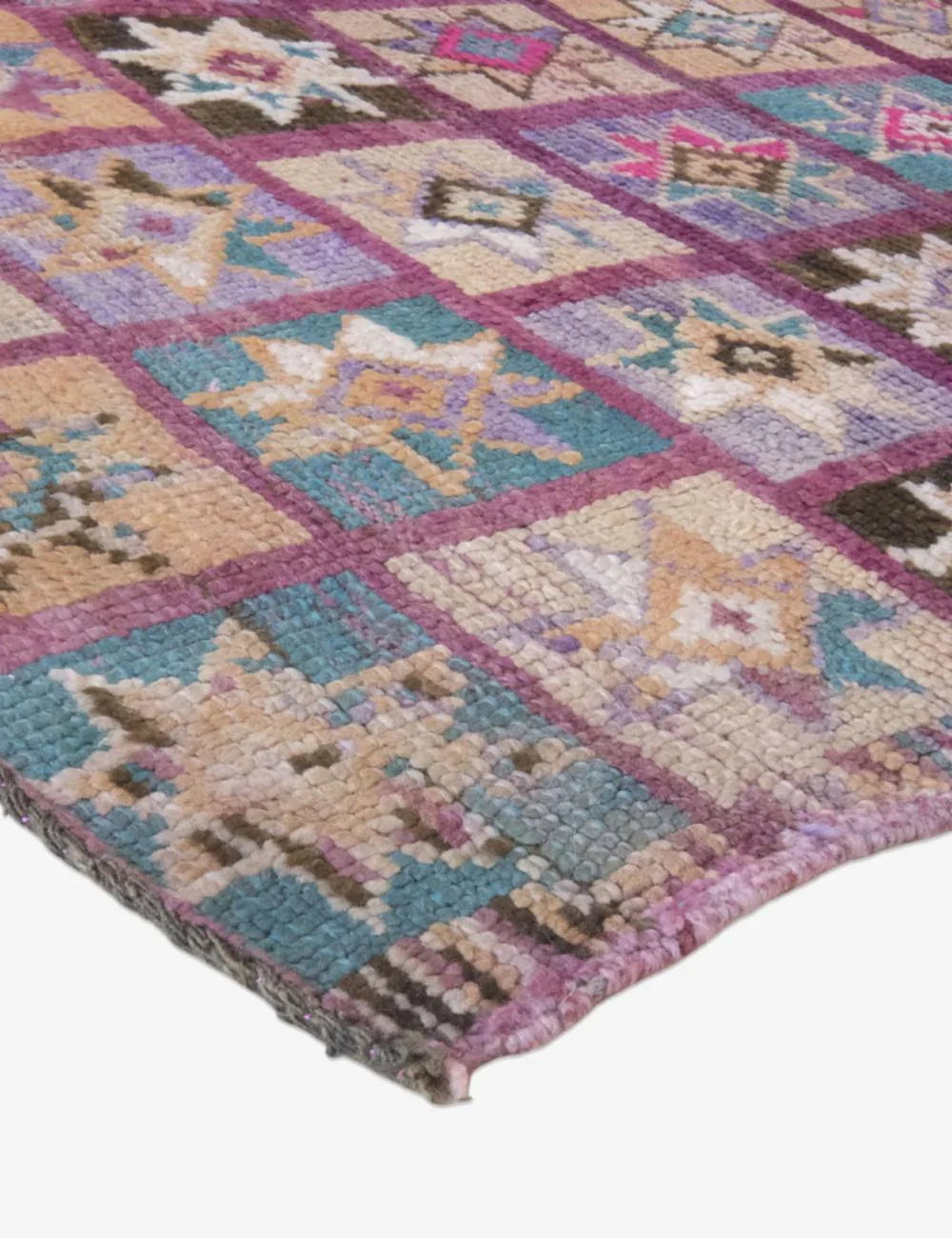 Tribal Moroccan Boujad Rug 9.5 x 5.4 ft / 290 x 167 cm - Surcoma