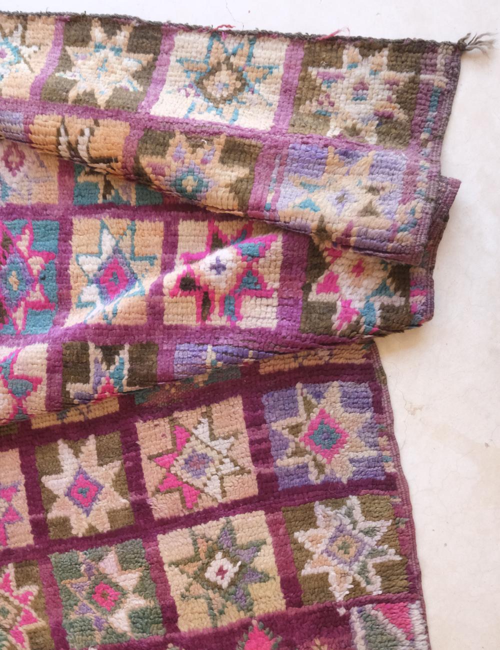Tribal Moroccan Boujad Rug 9.5 x 5.4 ft / 290 x 167 cm - Surcoma