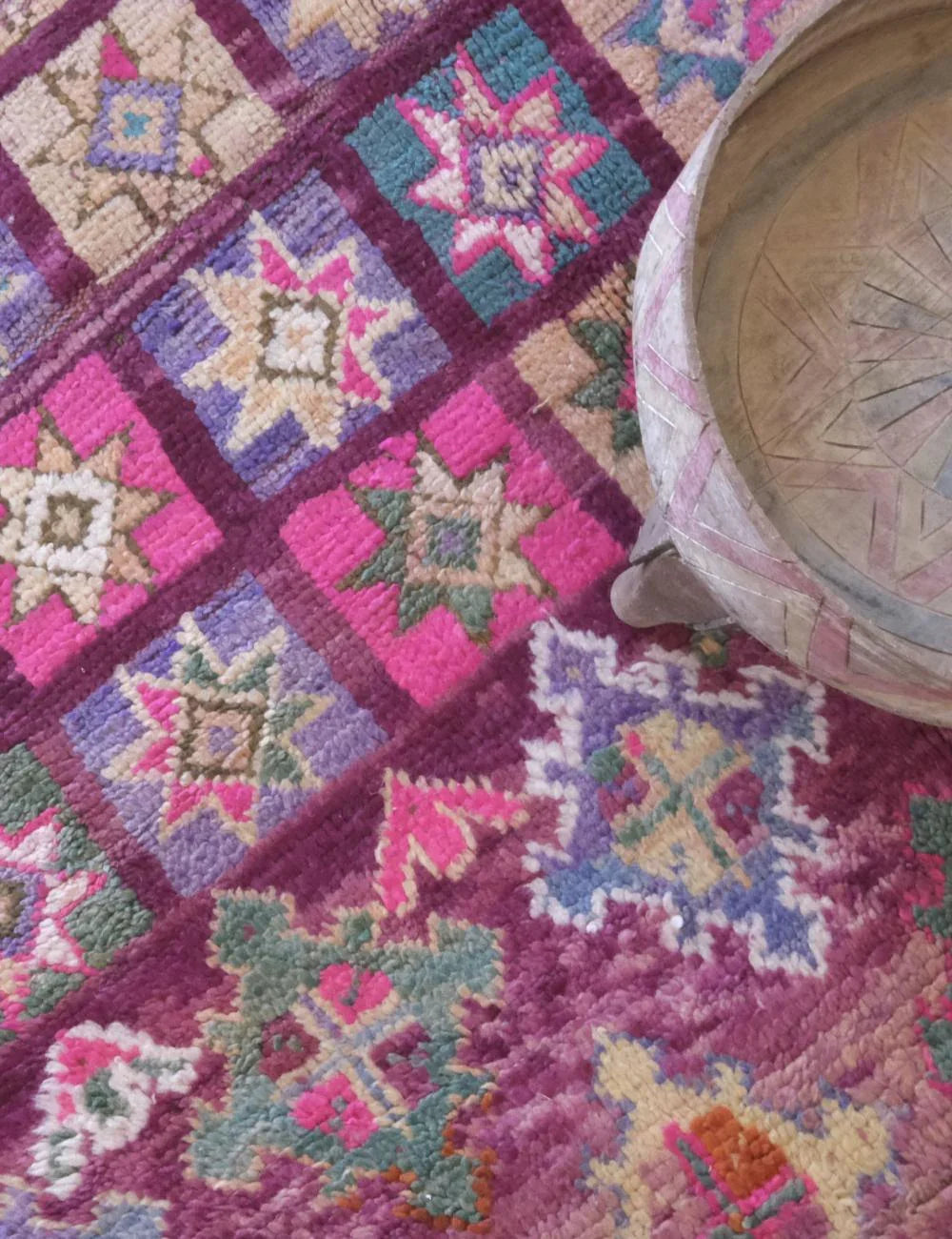 Tribal Moroccan Boujad Rug 9.5 x 5.4 ft / 290 x 167 cm - Surcoma
