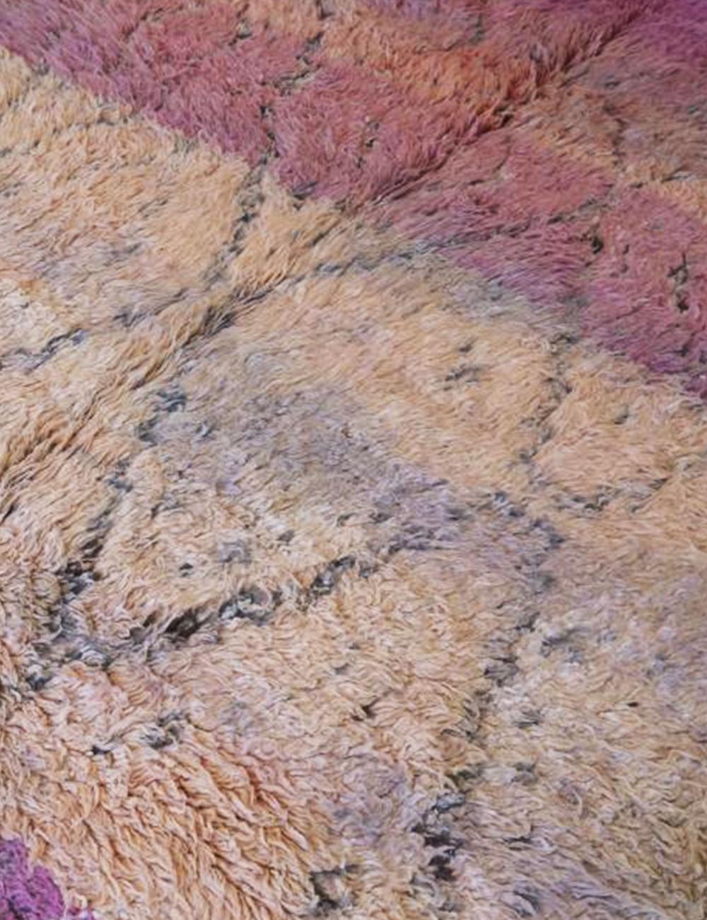 Moroccan Shaggy Wool Rug 9.7 x 6 ft / 295 x 185 cm