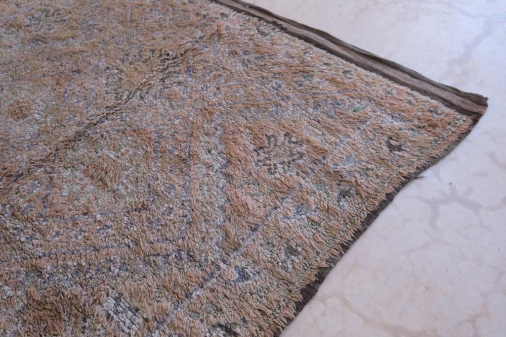 Moroccan Beni M'Guild Wool Rug 11.6x5.5 ft / 355x170 cm - Surcoma