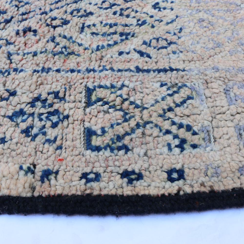 Moroccan Beni MGuild Wool Rug 7.9 x 6.5 ft / 240 x 199 cm - Surcoma