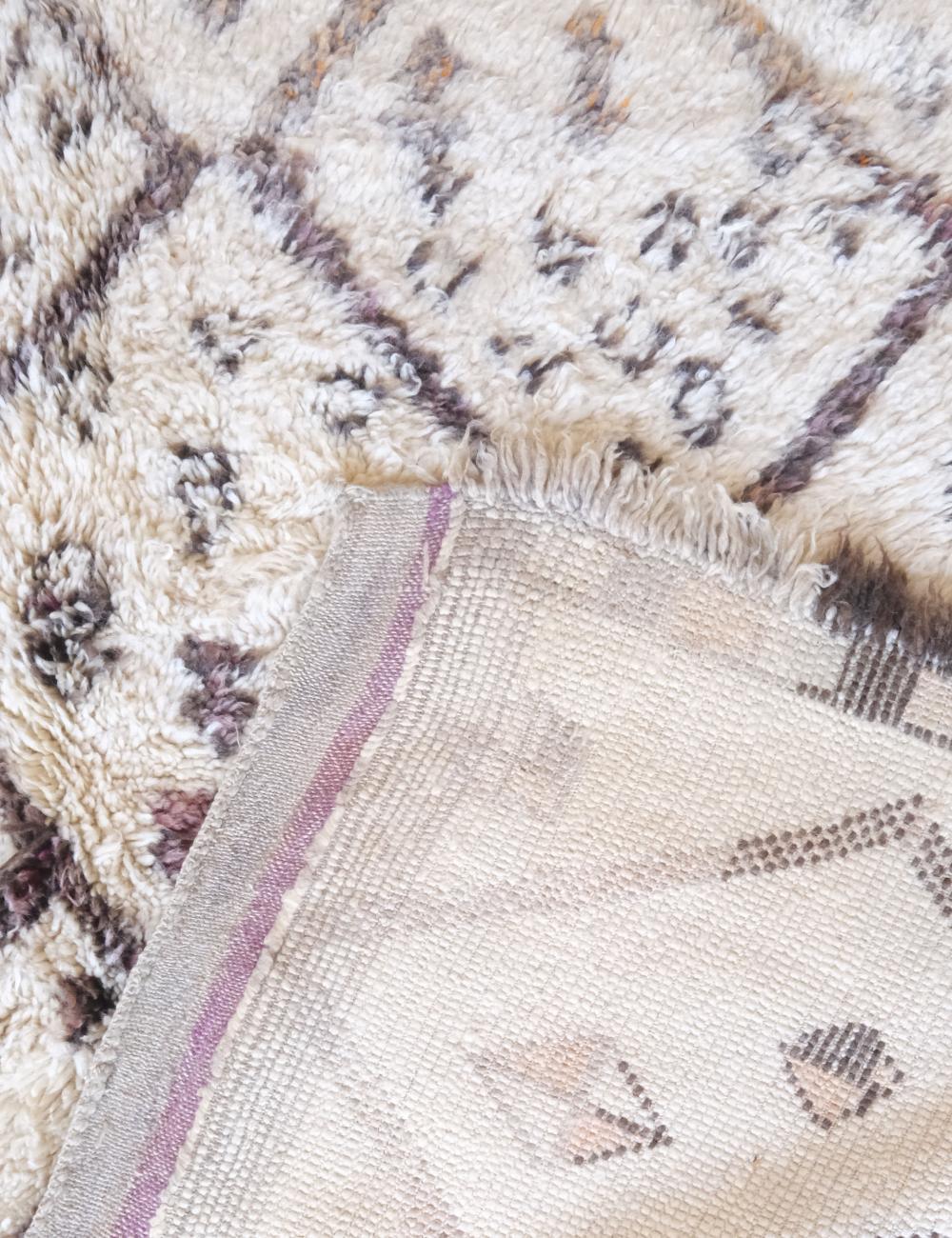 Moroccan Handwoven Marmoucha Rug 8.6 x 6.2 ft / 262 x 190 cm - Surcoma