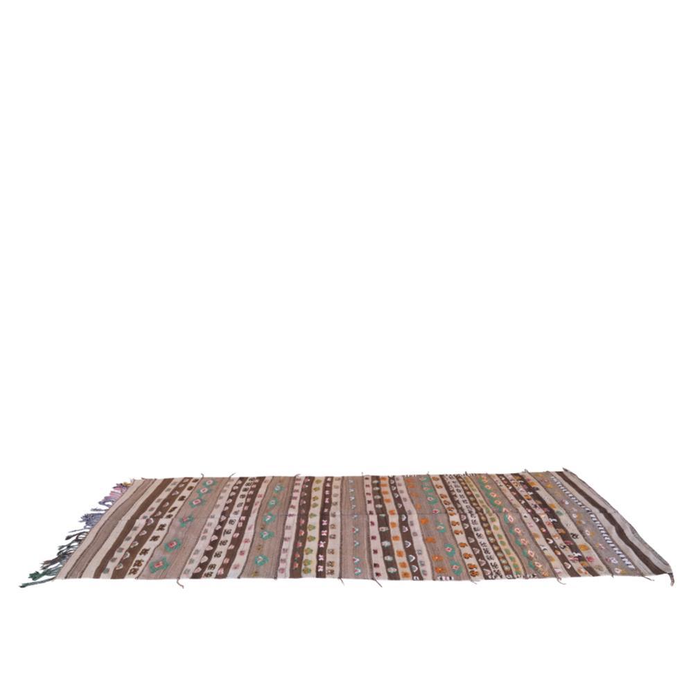 Authentic moroccan vintage kilim 12 x 4.3 ft / 367 x 132 cm - Surcoma