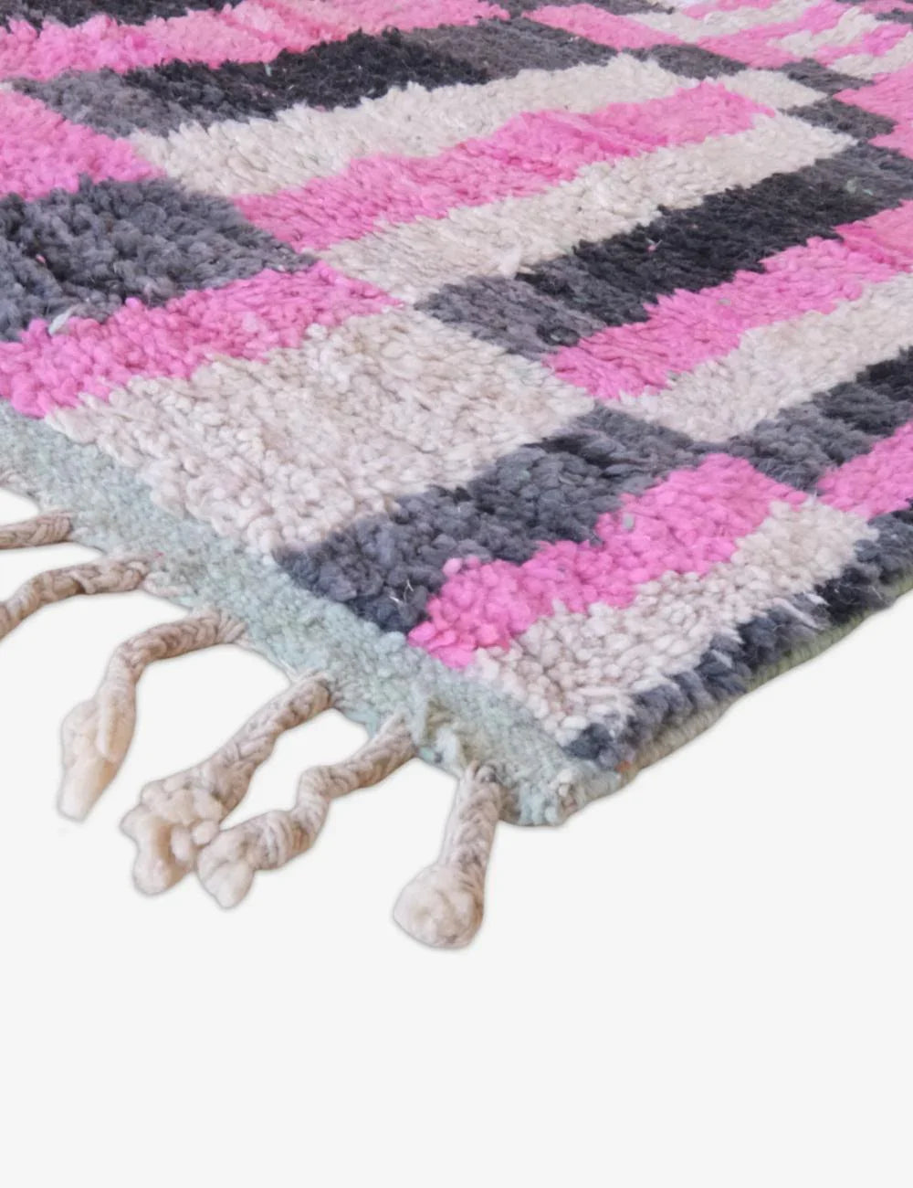Vibrant Moroccan Runner Rug 11.6 x 2.7 ft / 354 x 83 cm - Surcoma