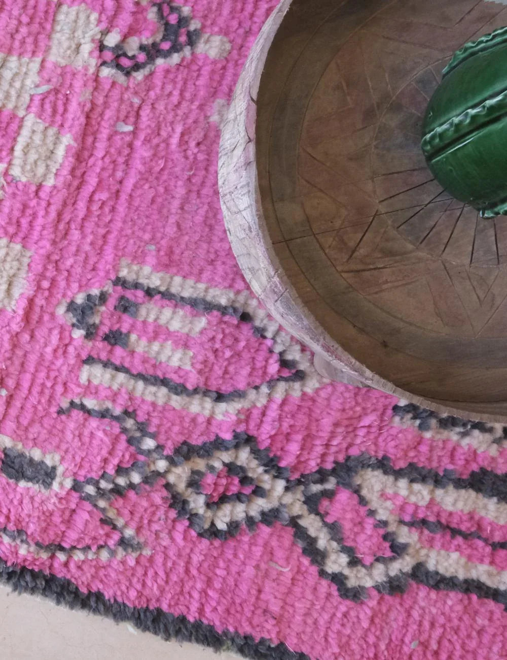 Vibrant Moroccan Runner Rug 11.6 x 2.7 ft / 354 x 83 cm