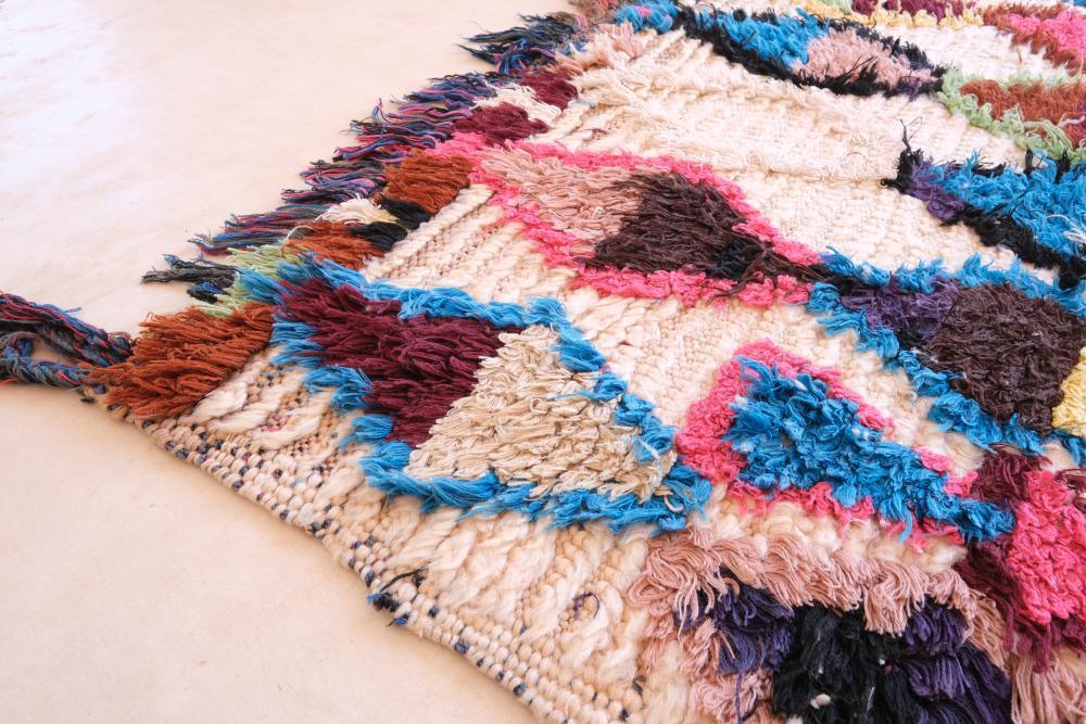 Vintage Azilal Runner Rug 10.1 x 3.2 ft / 308 x 99 cm - Surcoma