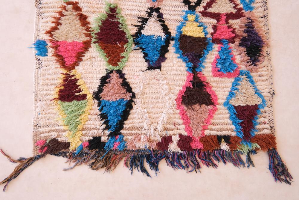 Vintage Azilal Runner Rug 10.1 x 3.2 ft / 308 x 99 cm - Surcoma