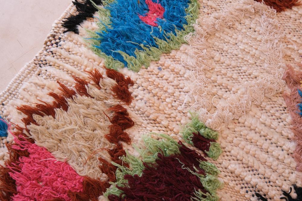Vintage Azilal Runner Rug 10.1 x 3.2 ft / 308 x 99 cm - Surcoma