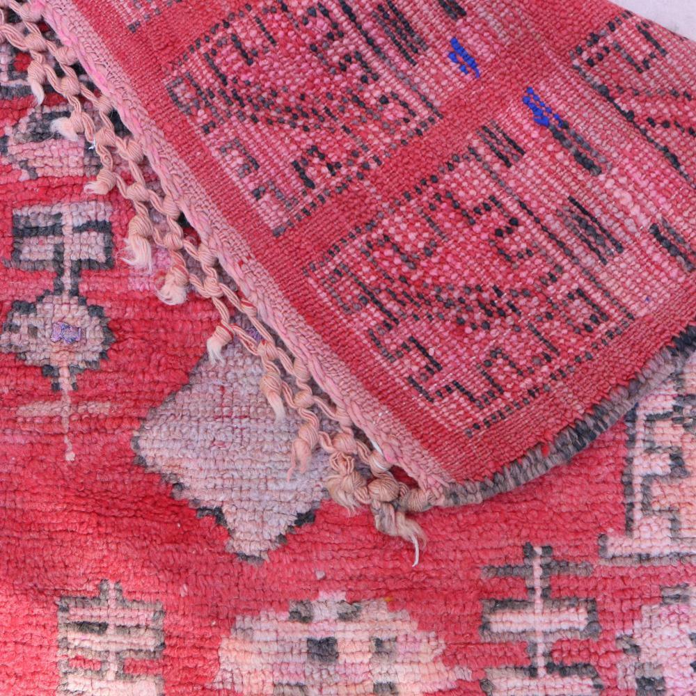 Moroccan Rehamna Wool Rug 8.5 x 5.8 ft / 260 x 178 cm - Surcoma