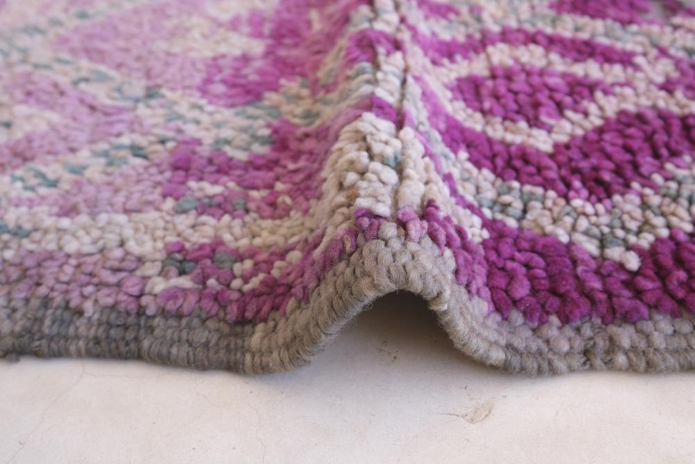 Purple Moroccan Rug 11.4 x 5.5 ft / 346 x 170 cm - Surcoma