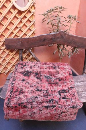 Tribal Medium Pile Mixed Wool & Cotton Marmoucha