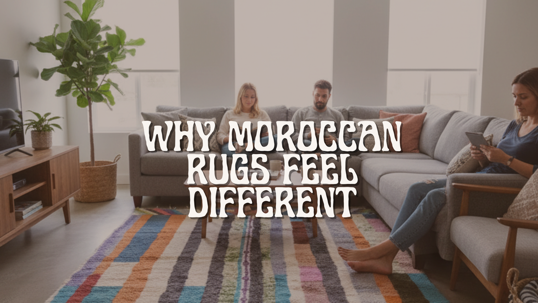 Why Moroccan Rugs Feel Different Underfoot