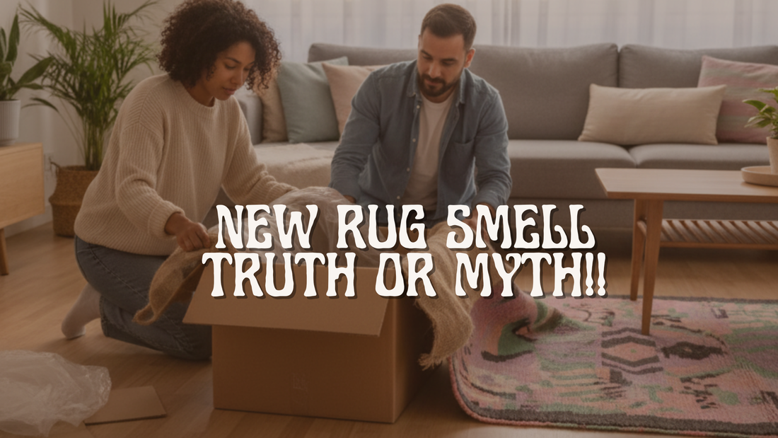 New Rug Smell in Moroccan Rugs: Causes and Safe Solutions