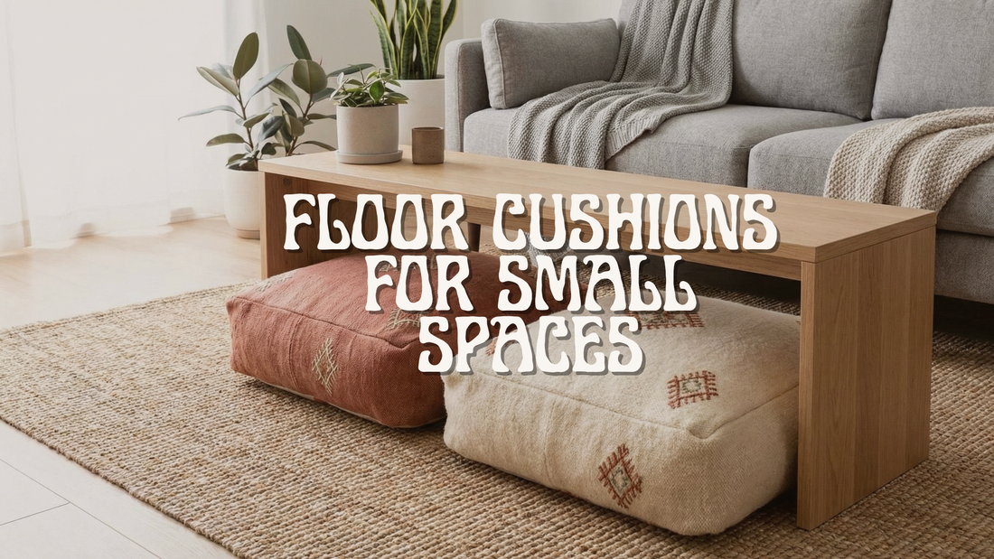 Floor Cushions for Small Spaces