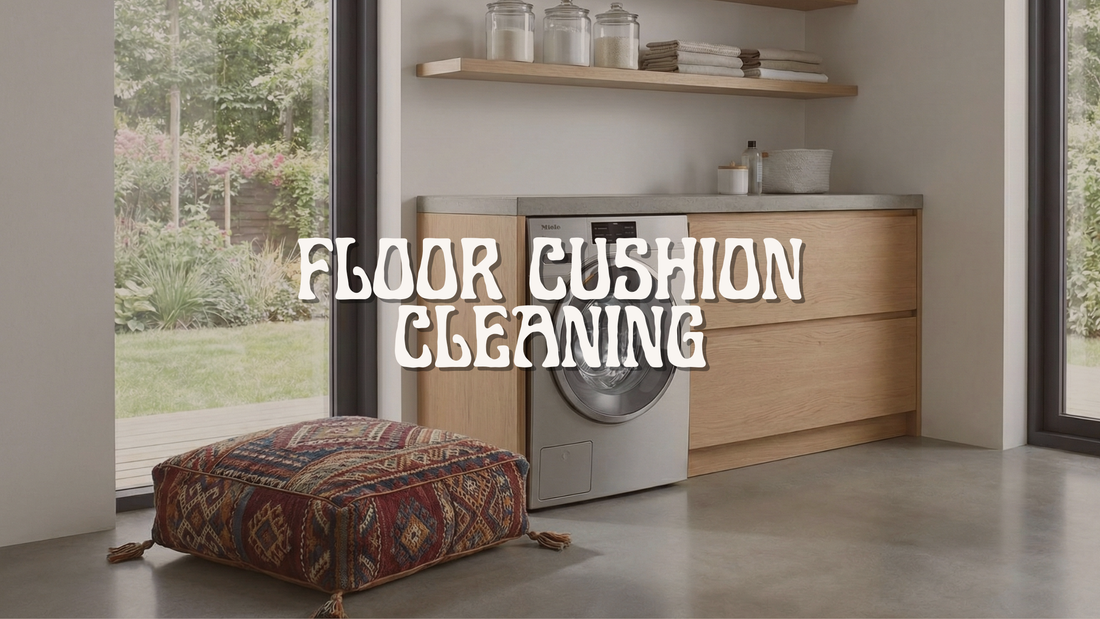 How to Clean Your Moroccan Floor Cushions