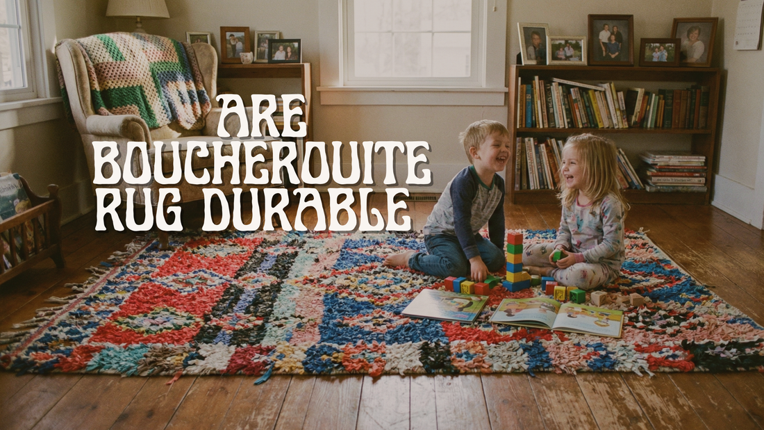 Are Boucherouite Rugs Durable? A Moroccan Rugs Guide