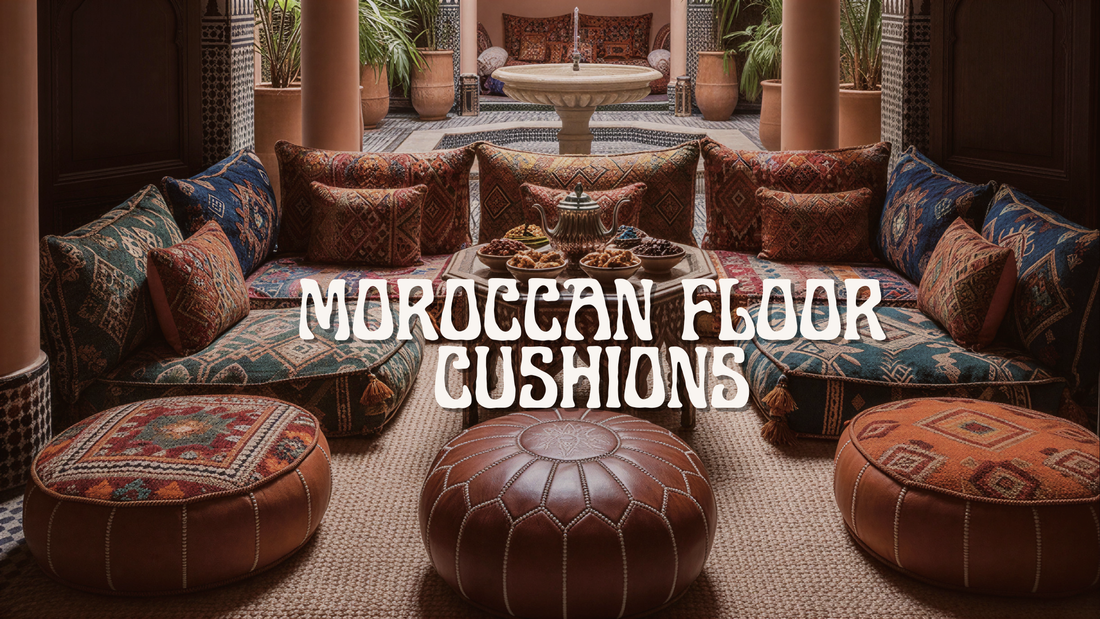 Moroccan Floor Cushions: The Complete Buying Guide