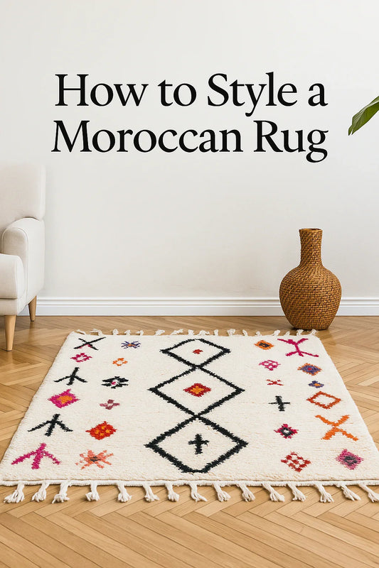 How to Style a Moroccan Rug: Design Tips for Every Room