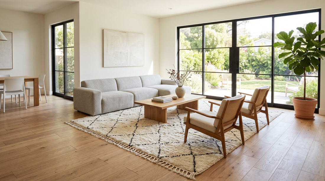 Acoustic Benefits: Using Thick Wool Rugs to Reduce Echo in Open Concept Homes