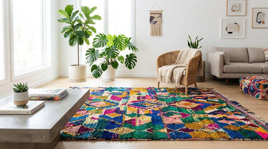 What Exactly is a Boucherouite Rug? The History of Morocco’s Woven Rag Rugs
