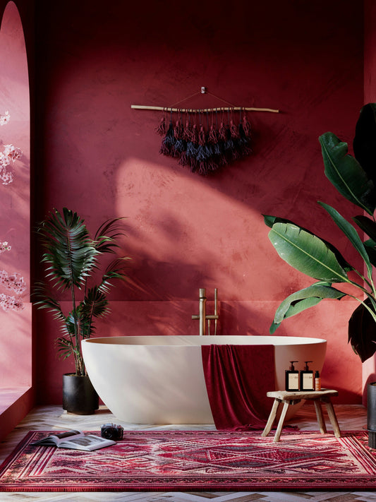 Moroccan Rugs in the Bathroom and Kitchen: Practical Tips