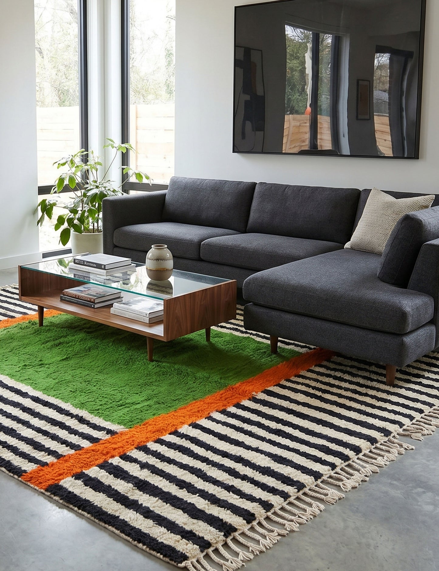 Customized Moroccan Wool Rug - Forma 04