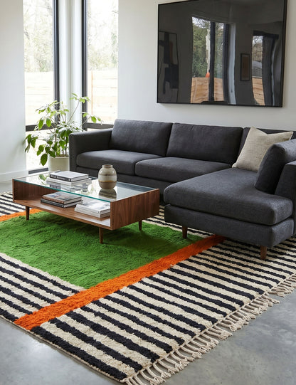 Customized Moroccan Wool Rug - Forma 04