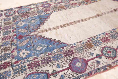 Moroccan Antique Mediouna Rug, Royal Carpet 12.1 x 5.8 ft / 370 x 177 cm - Surcoma