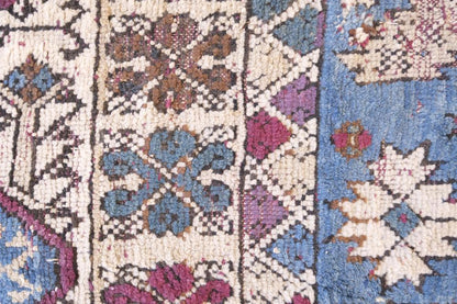 Moroccan Antique Mediouna Rug, Royal Carpet 12.1 x 5.8 ft / 370 x 177 cm - Surcoma