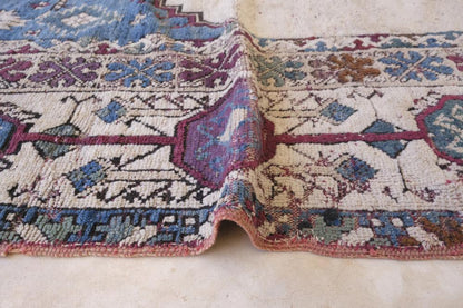 Moroccan Antique Mediouna Rug, Royal Carpet 12.1 x 5.8 ft / 370 x 177 cm - Surcoma