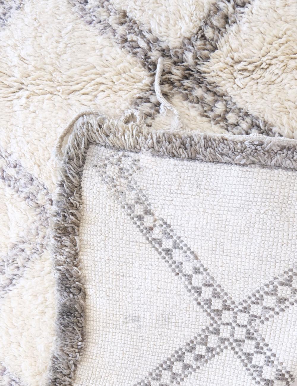 Hand-Knotted Wool Berber Carpet 14.5 x 7.2 ft / 442 x 220 cm - Surcoma