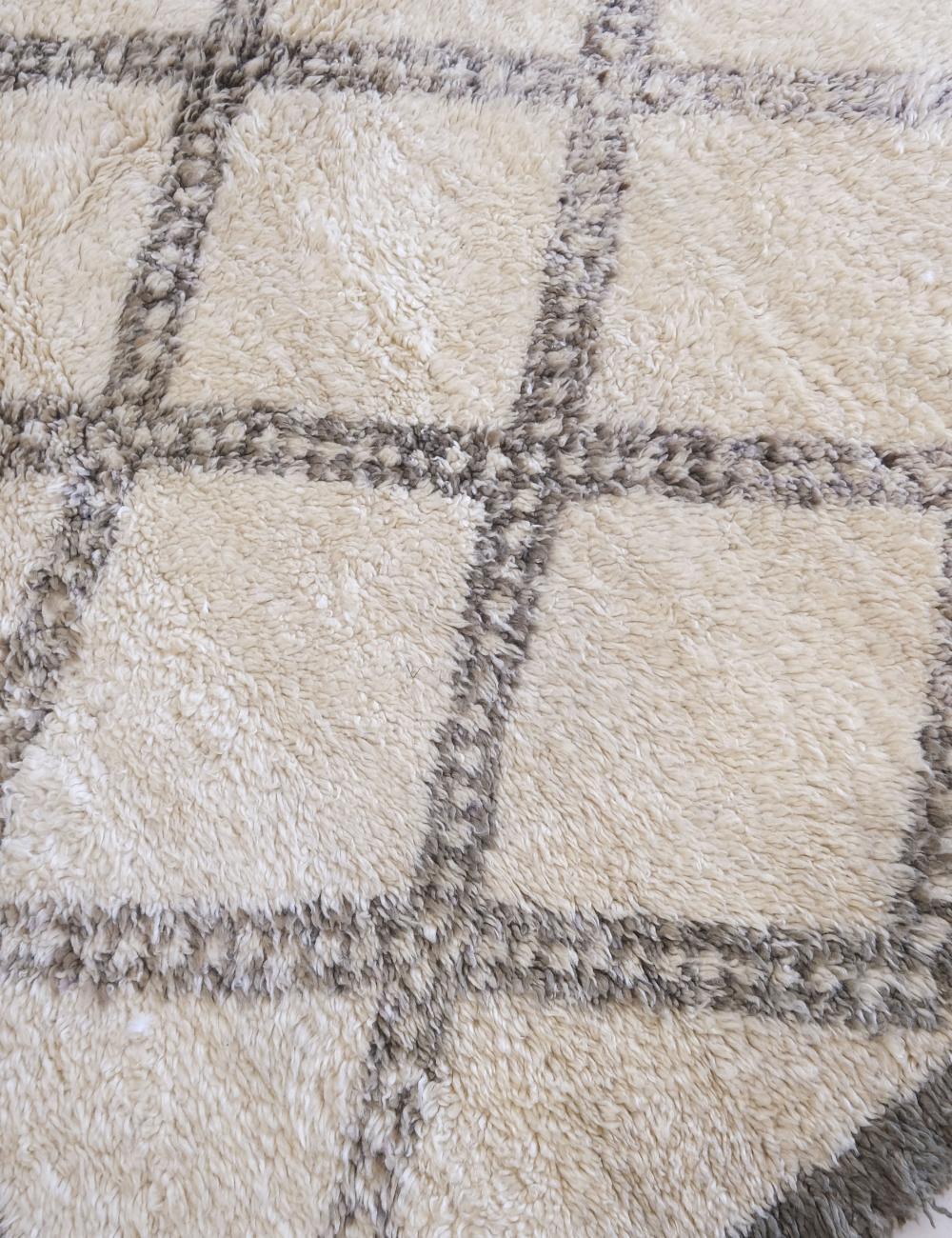Hand-Knotted Wool Berber Carpet 14.5 x 7.2 ft / 442 x 220 cm - Surcoma