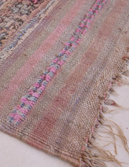 1960s Moroccan Handwoven Tribal Wool Rug 11 x 5.45 ft / 334 x 166 cm - Surcoma