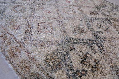 Moroccan Beni Ourain Wool Rug 8.9 x 7 ft / 271 x 215 cm - Surcoma