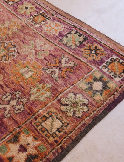 1970s Moroccan Boujaad Wool Rug 9.8 x 5.9 ft / 300 x 180 cm - Surcoma