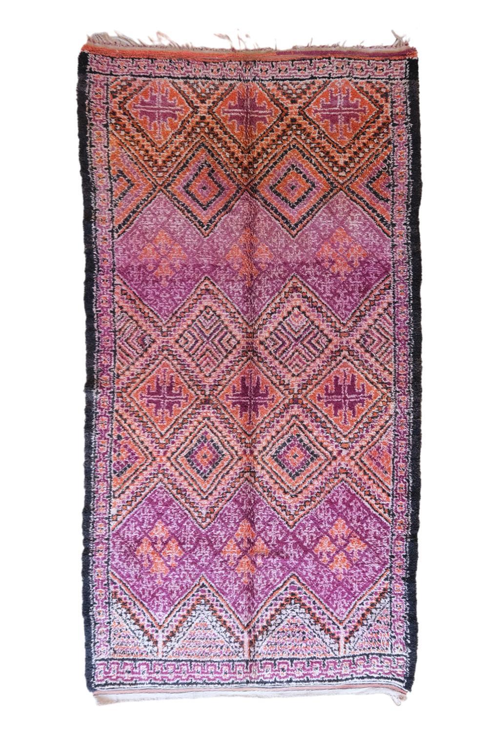 Moroccan Collector Rug 13 x 6.5 ft / 396 x 198 cm - Surcoma