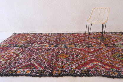 1970s Moroccan Collector Wool Rug 13.5 x 6.3 ft / 410 x 192 cm - Surcoma