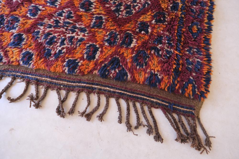 Moroccan Beni M'Guild Wool Rug 9.1x6.2 ft / 276x191 cm - Surcoma