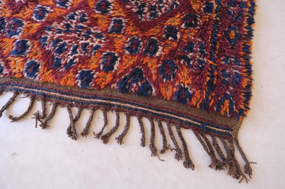 Moroccan Beni MGuild Wool Rug 9.1 x 6.2 ft / 276 x 191 cm - Surcoma