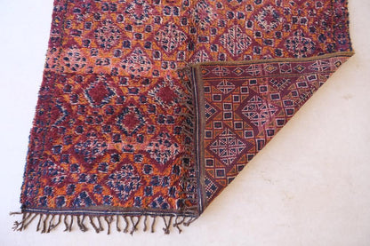 Moroccan Beni MGuild Wool Rug 9.1 x 6.2 ft / 276 x 191 cm - Surcoma