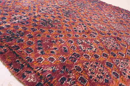Moroccan Beni MGuild Wool Rug 9.1 x 6.2 ft / 276 x 191 cm - Surcoma