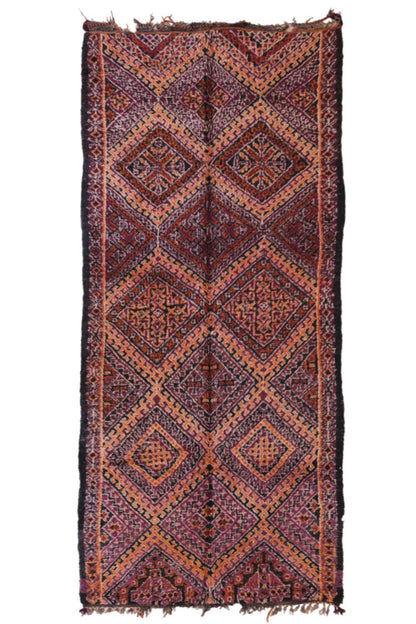 Collectible Beni MGuild Wool Rug 13.2 x 5.9 ft / 402 x 180 cm - Surcoma